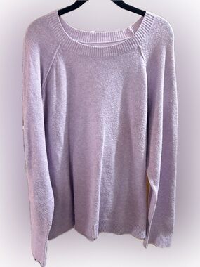Sonoma Lavender Scoopneck Women's Sweater